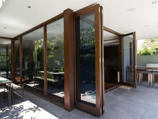 This is a photo of bespoke bi-folding doors this installation was carried out by Bi-folding Doors Liverpool